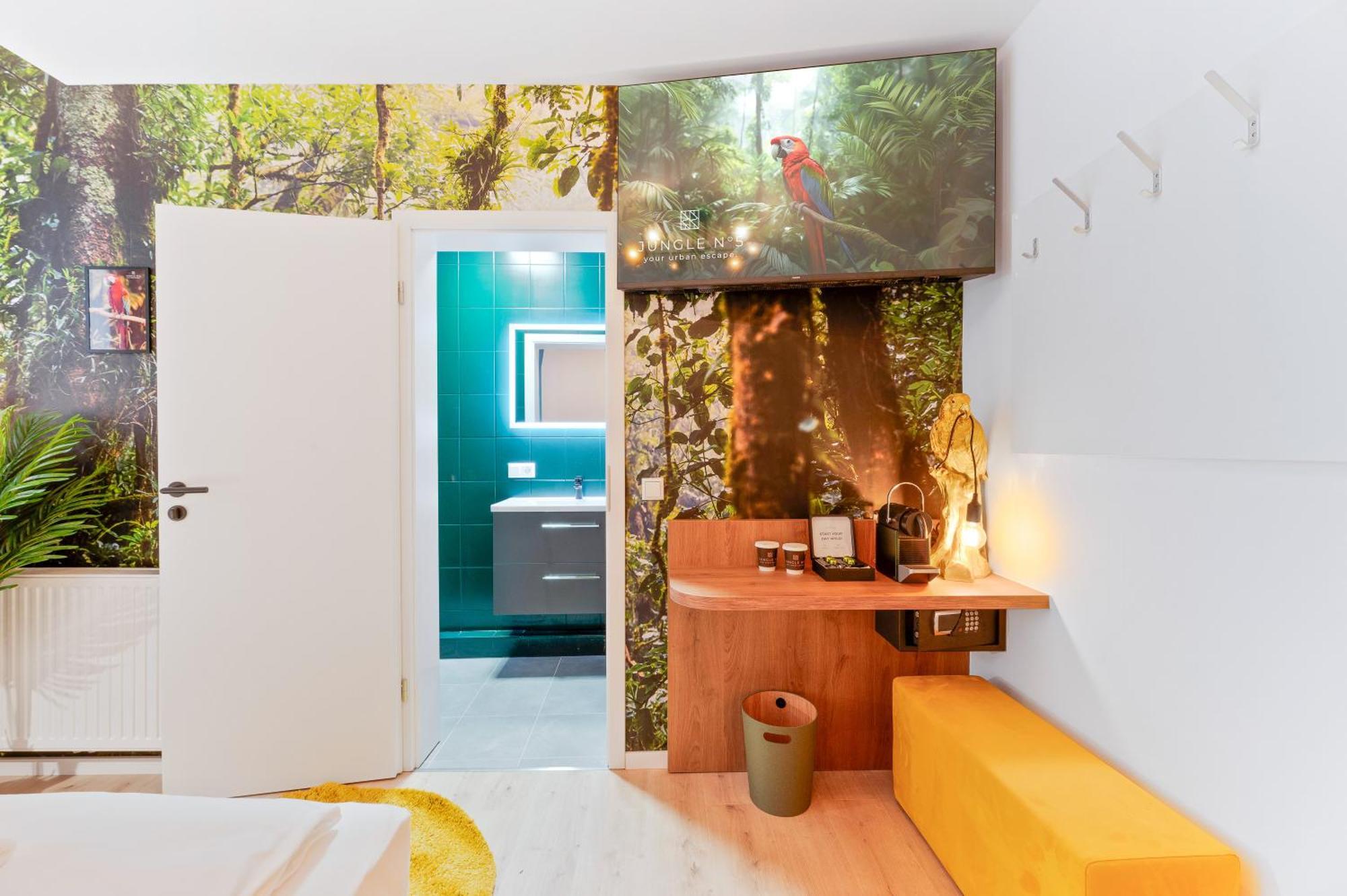 Jungle No5 Boutique Hotel - Stuttgart City-Center 部屋 写真